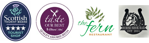 Scottish Tourist Board 4 star, Taste Our Best, The Fern, Horse Shoe Bar