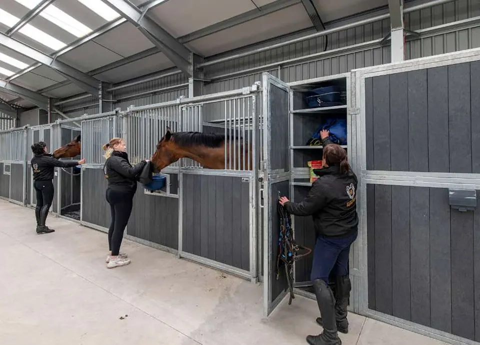 A stable at Bogenraith Equestrian