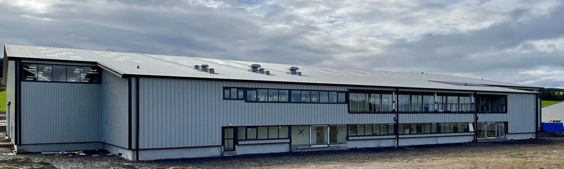 The indoor arena