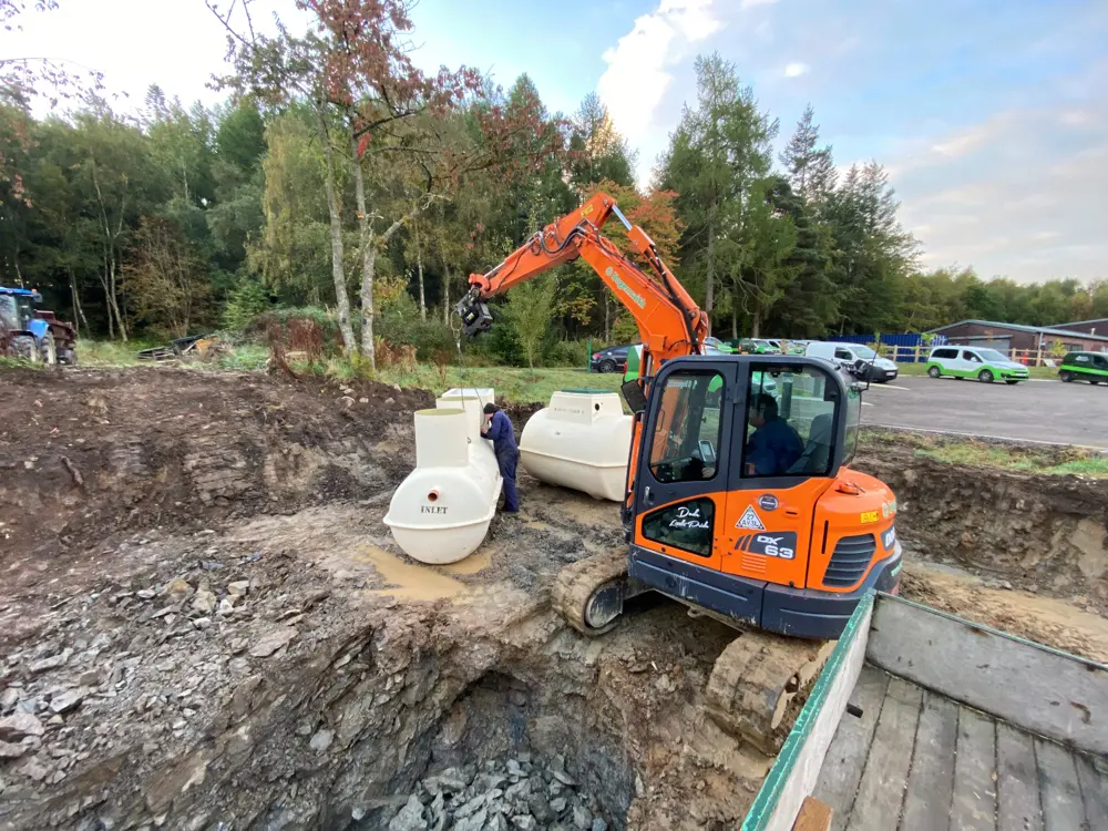 Septic tanks, photo