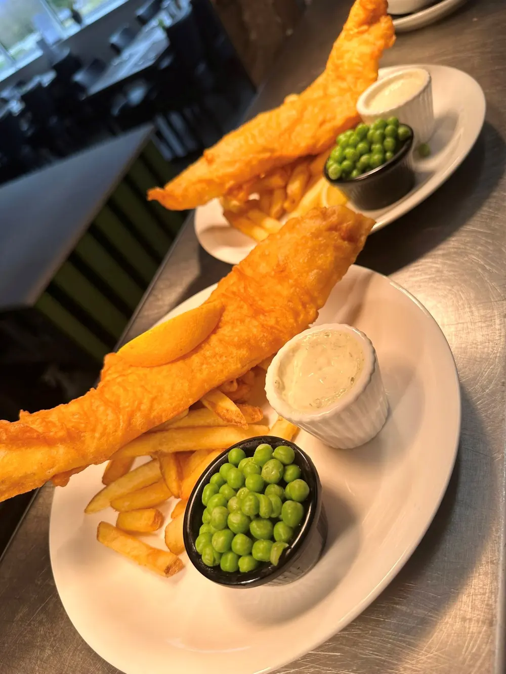 Fish and chips at The Fern